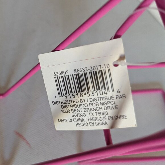 NWT Pink Wire 3D 'Love' Retro Sign Modern MCM 1970's Deco Summer Home Decor NEW - Picture 6 of 6